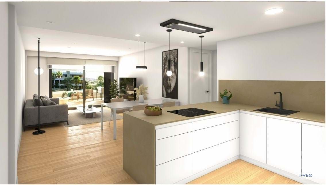 Kitchen of Flat for sale in Monforte del Cid  with Air Conditioner, Heating and Private garden