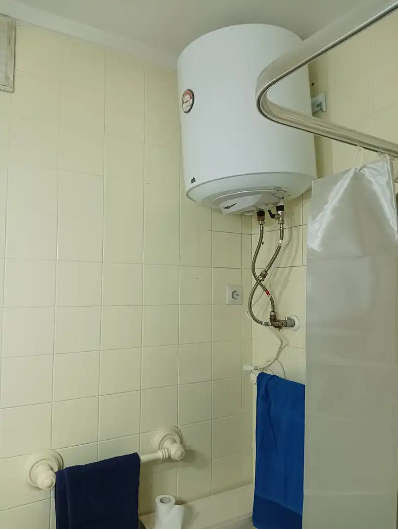 Bany de Apartament de lloguer en Gorliz amb Calefacció, Terrassa i Moblat