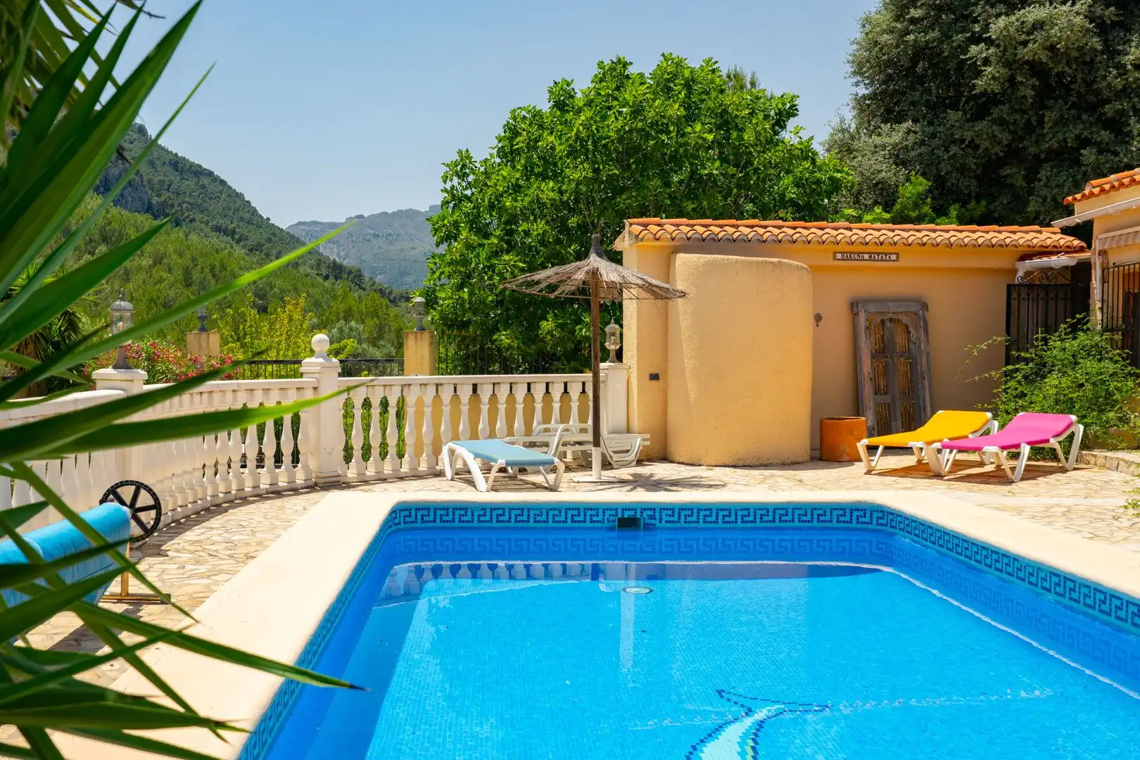 Piscina de Casa o chalet en venta en Castell de Castells con Aire acondicionado, Calefacción y Jardín privado
