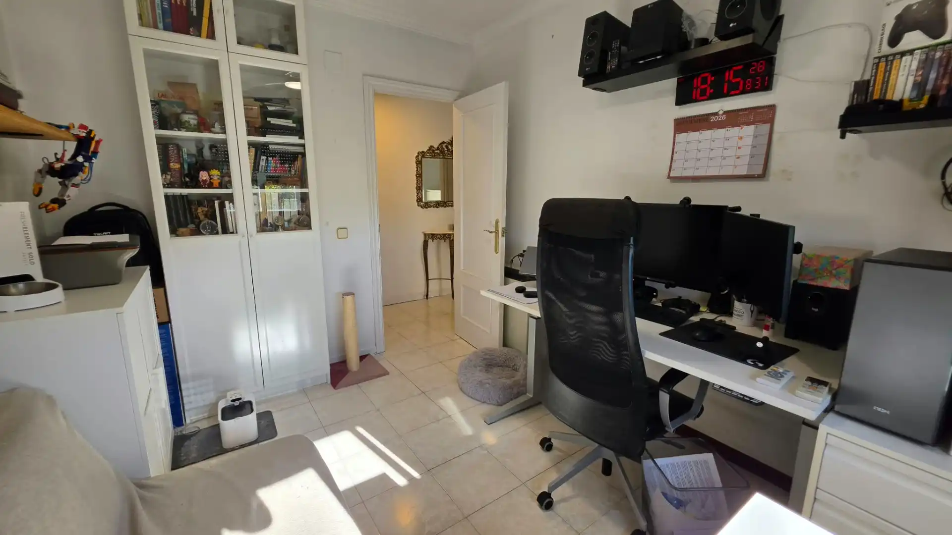 Bedroom of Flat for sale in Parla  with Air Conditioner, Heating and Terrace