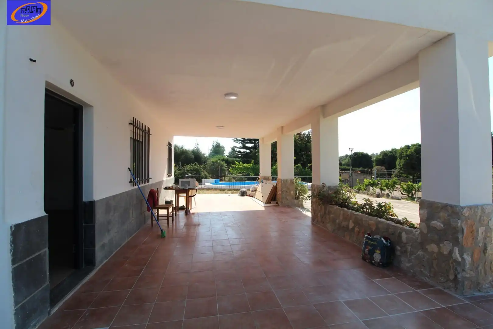 Terrassa de Casa o xalet de lloguer en Riba-roja de Túria amb Calefacció, Traster i Piscina