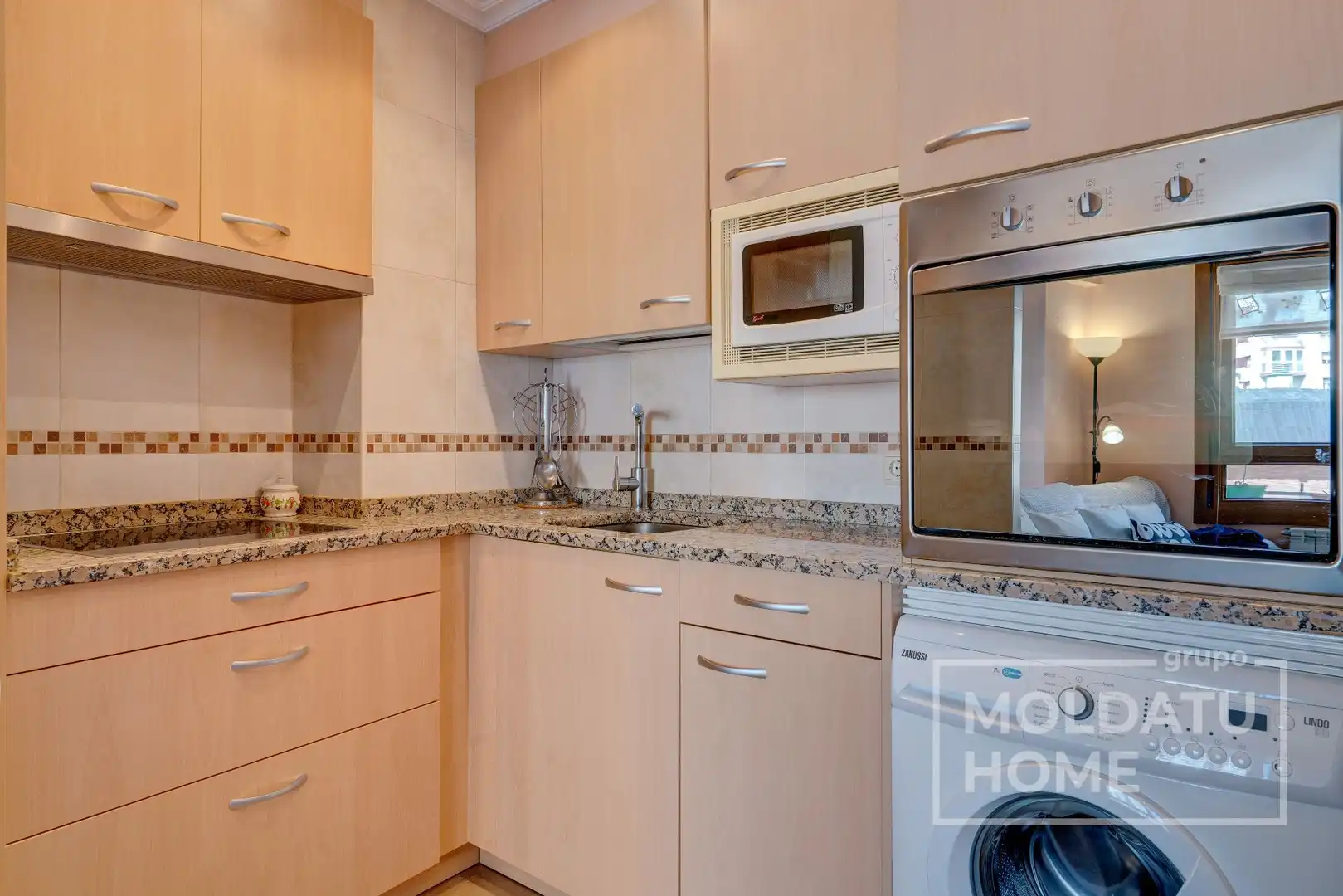 Küche von Wohnung zum Verkauf in Donostia - San Sebastián  mit Heizung, Terrasse und Abstellraum