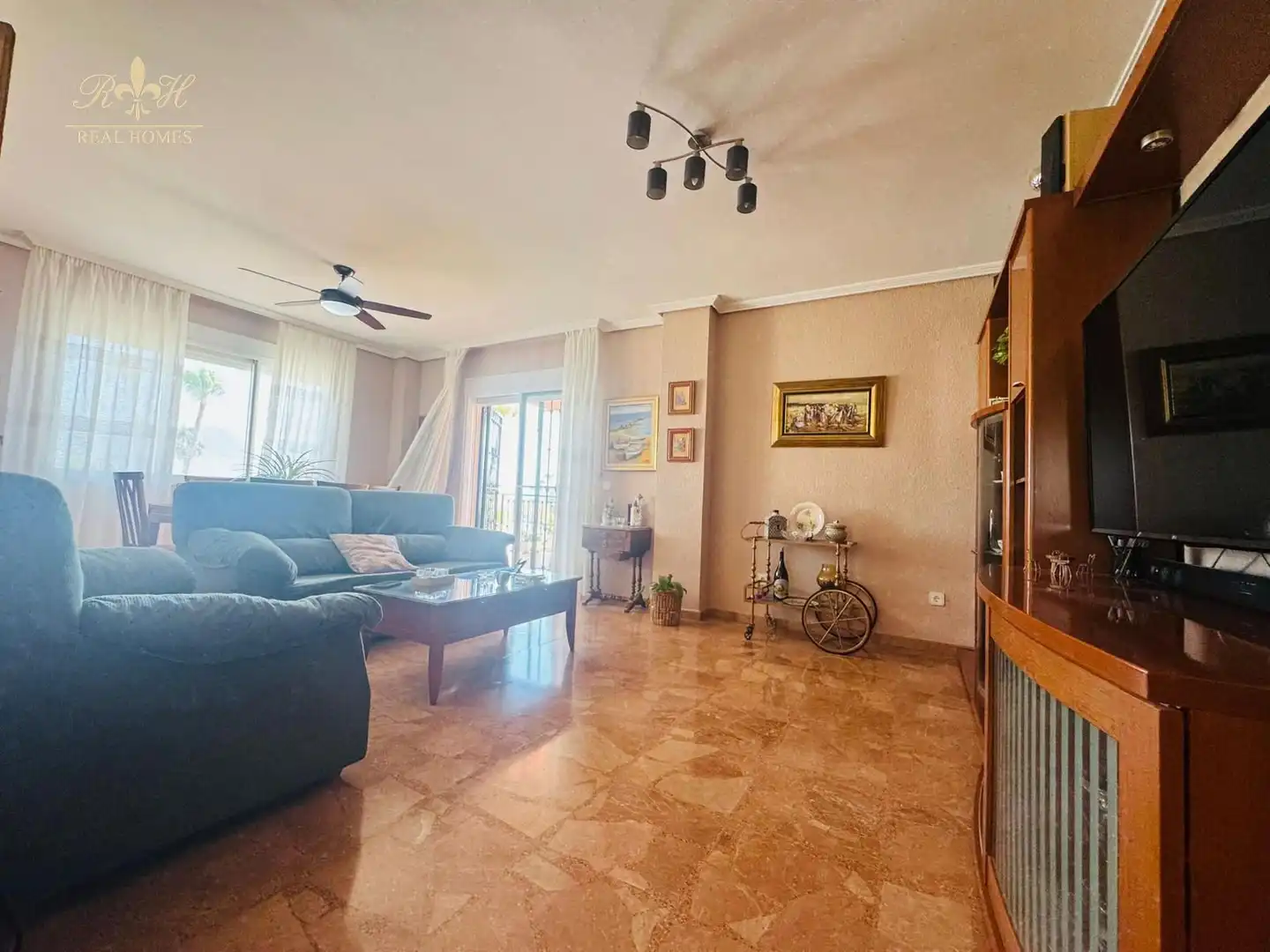 Living room of Houses for sale in L'Alfàs del Pi  with Air Conditioner, Heating and Terrace