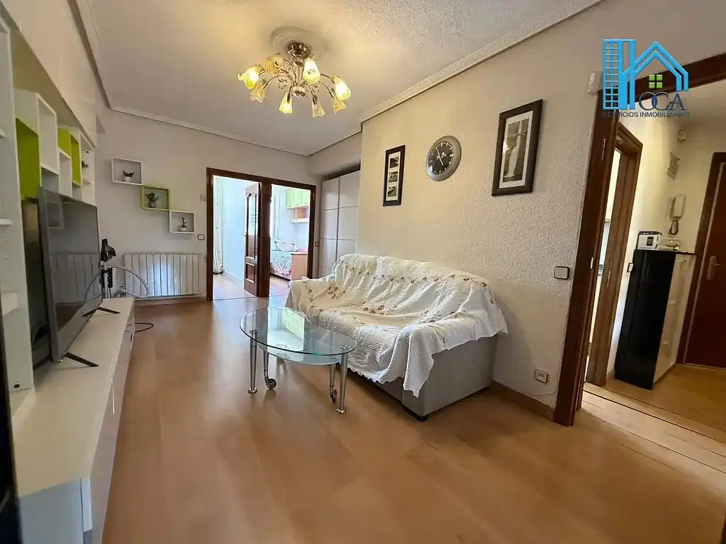 Sala de estar de Piso en venta en Madrid con Aire acondicionado, Terraza y Amueblado