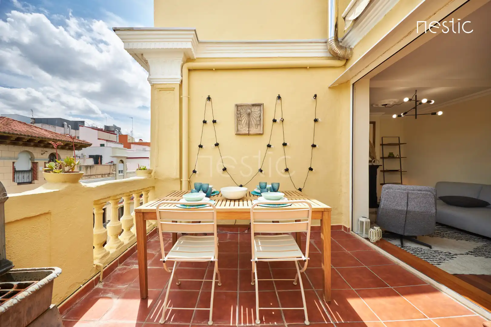 Terrasse von Wohnungen zur Miete in Madrid mit Klimaanlage, Heizung und Terrasse