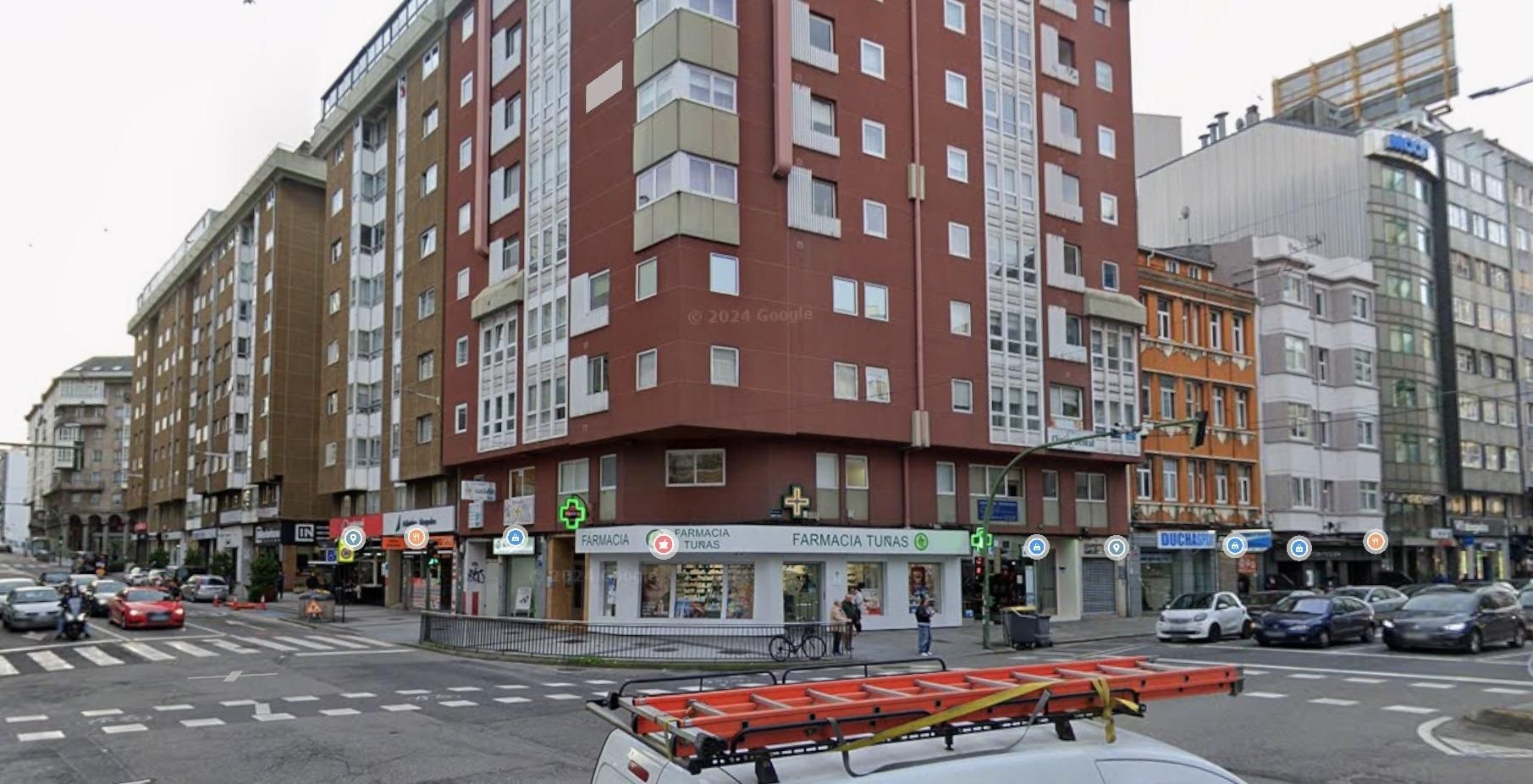 Exterior view of Flat to rent in A Coruña Capital 