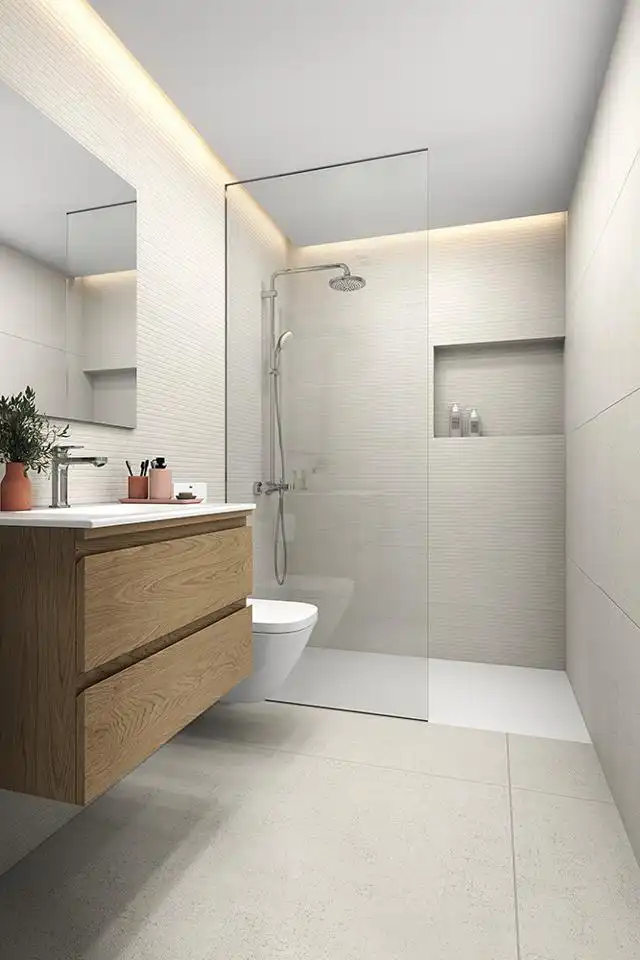 Bathroom of Flat for sale in Castelldefels  with Air Conditioner and Terrace