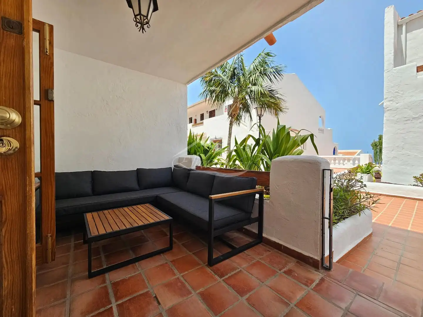 Terrace of Flat for rent in Arona  with Terrace, Swimming Pool and Furnished