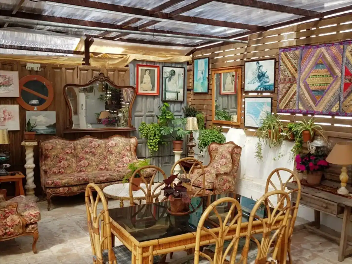 Terraza de Casa adosada para compartir en Almuñécar con Amueblado