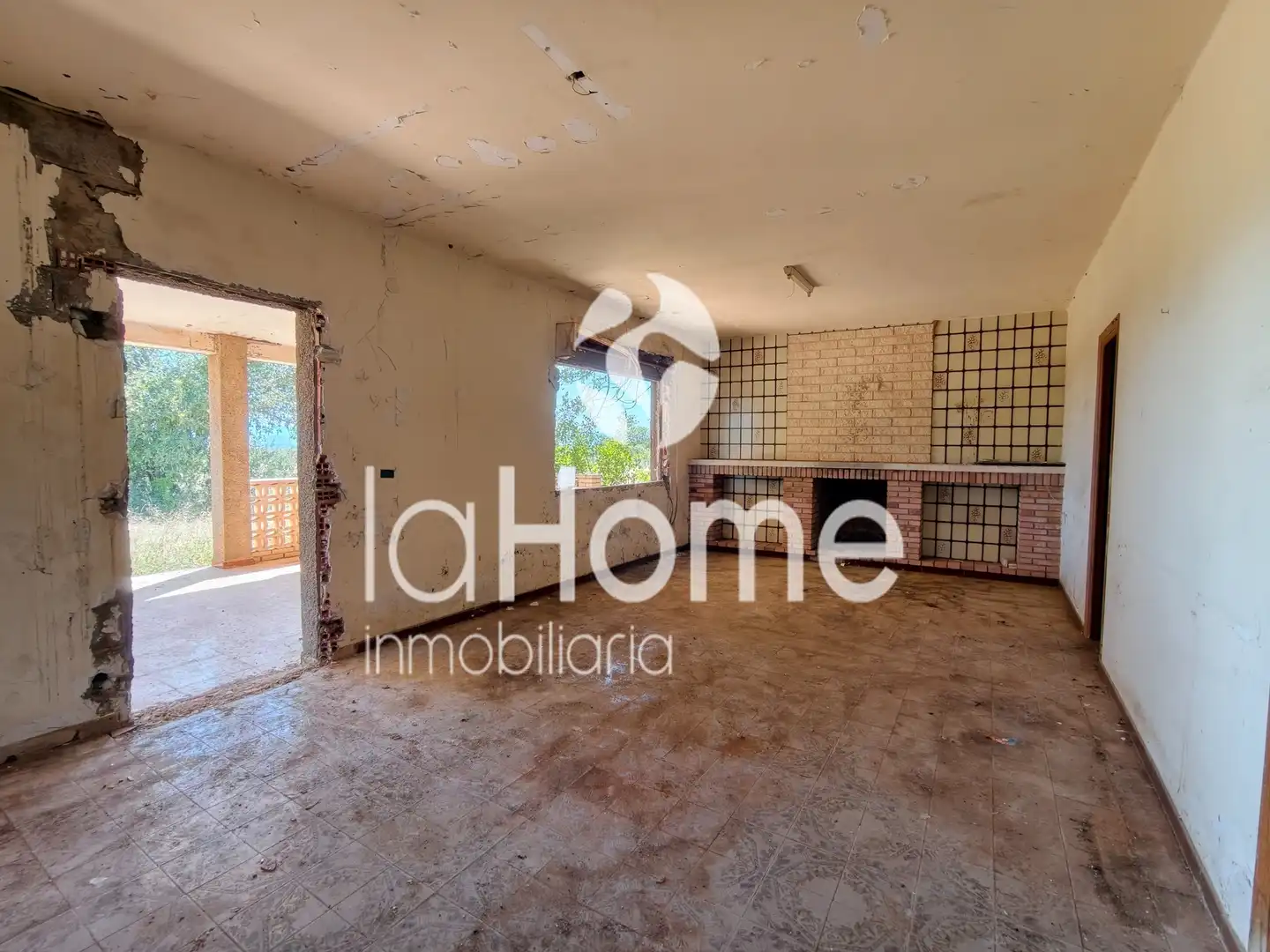 Sala de estar de Finca rústica en venta en Llíria con Terraza