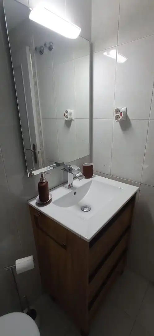 Bathroom of Apartments for rent in Murcia  with Air Conditioner, Furnished and Balcony