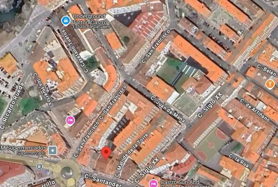 Vista exterior de Pis en venda en Castro-Urdiales