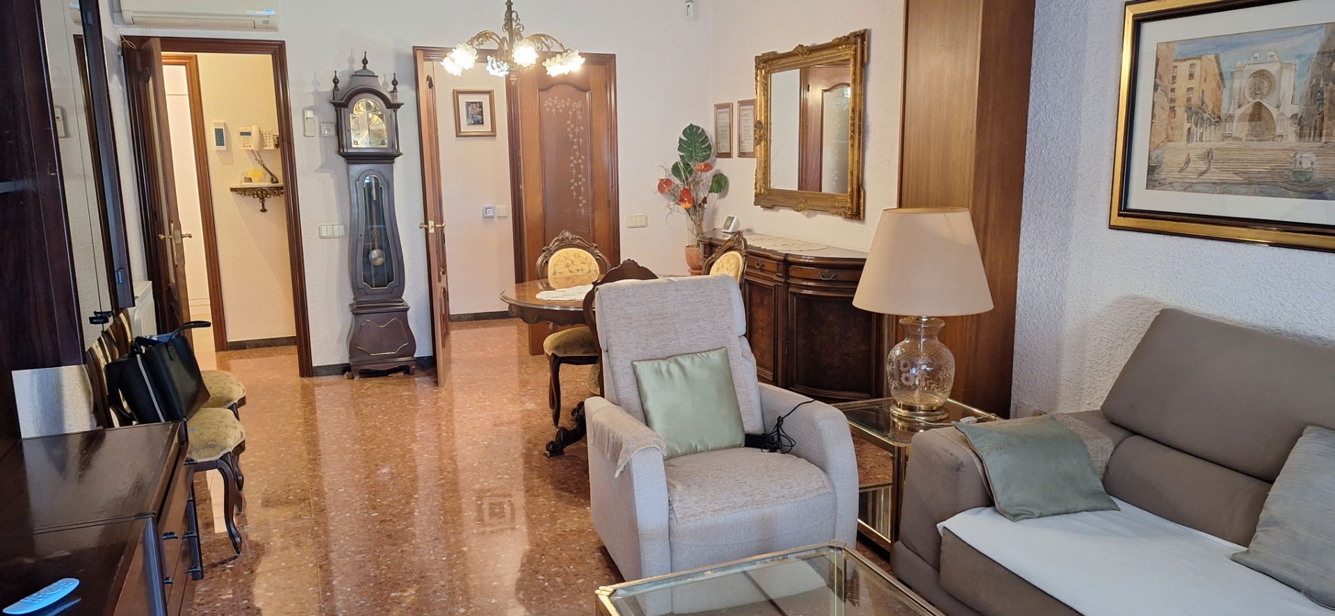 Living room of Flat to rent in  Tarragona Capital  with Air Conditioner, Heating and Furnished