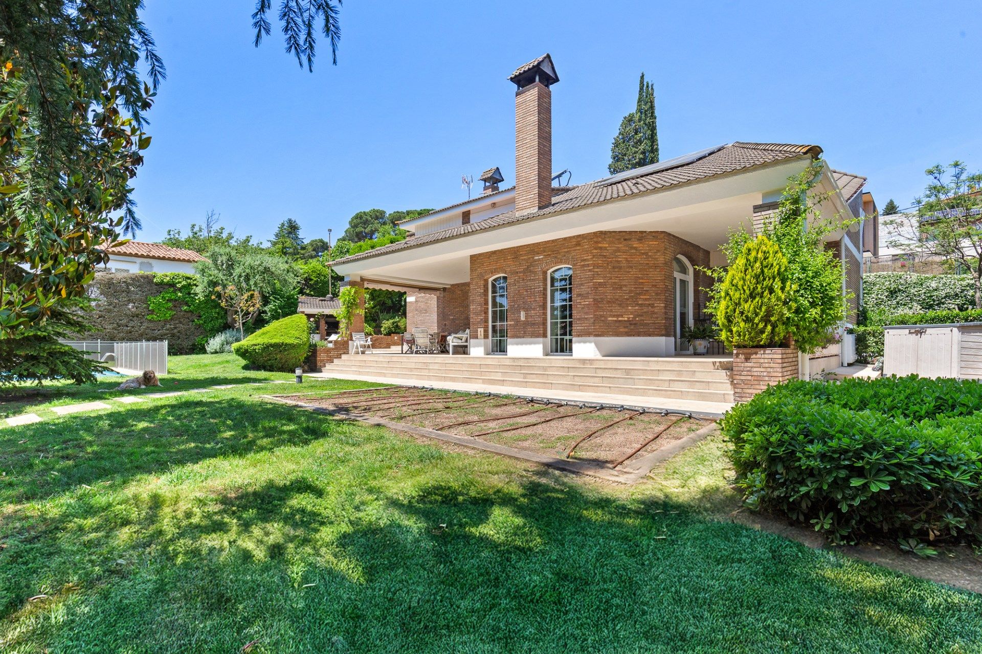 Jardí de Casa o xalet en venda en Sant Cugat del Vallès amb Calefacció, Terrassa i Traster