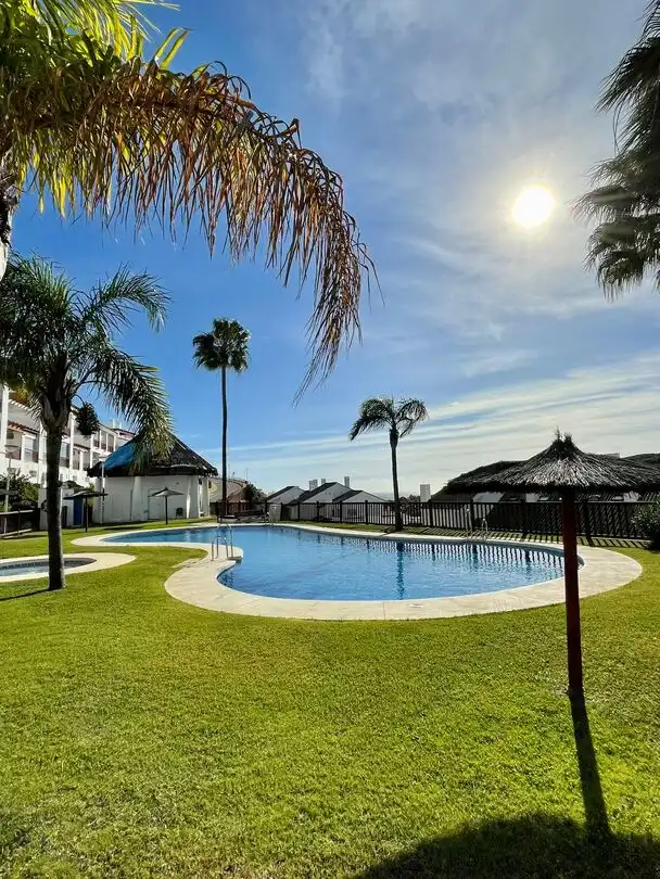 Swimming pool of Apartments for sale in La Alcaidesa  with Air Conditioner, Heating and Terrace