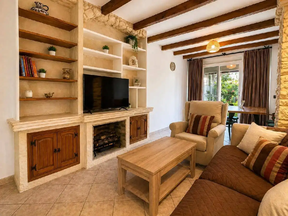 Sala de estar de Piso en venta en Marbella con Aire acondicionado, Jardín privado y Piscina