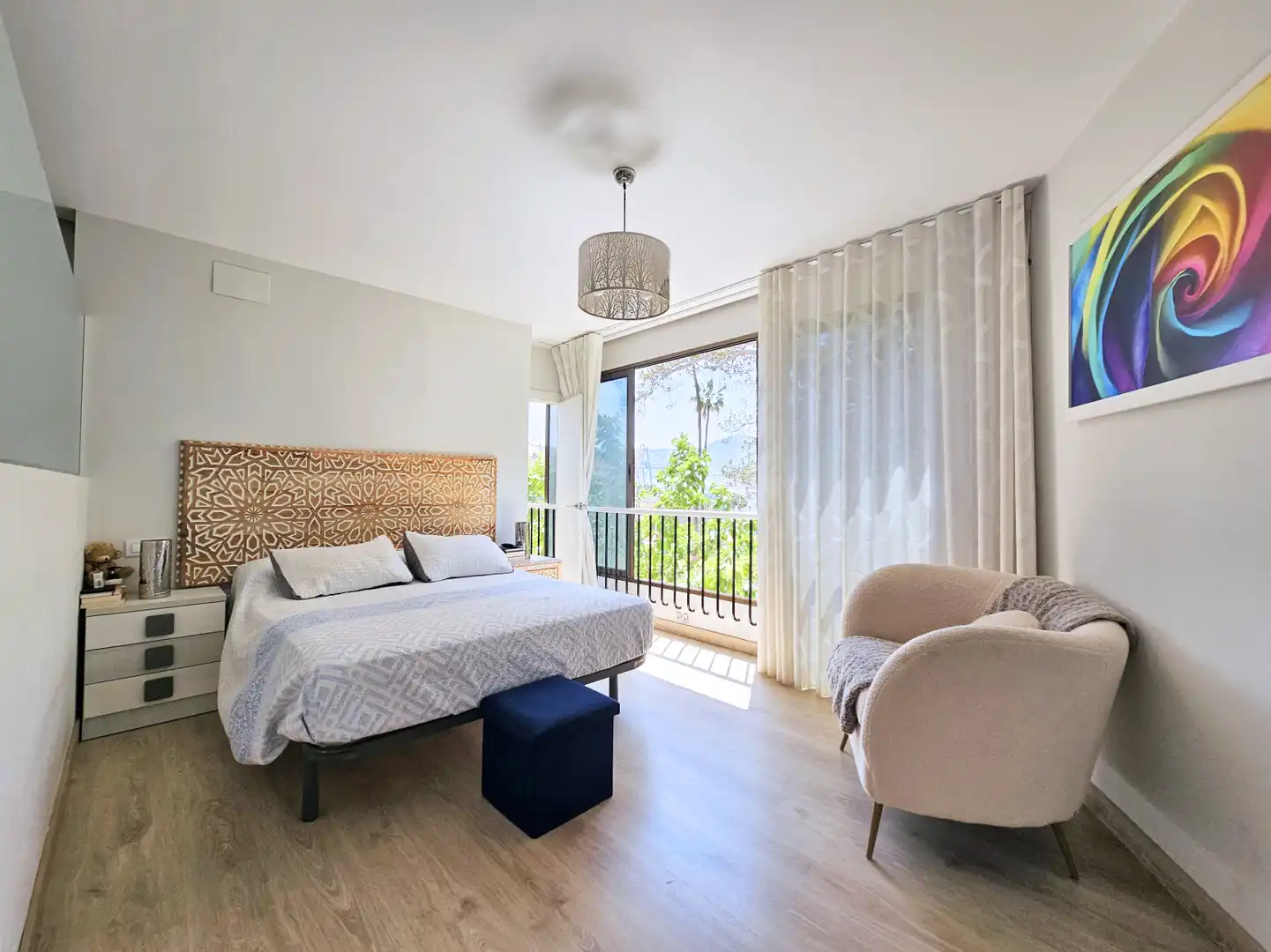 Bedroom of Flat for sale in Cartagena  with Parquet flooring