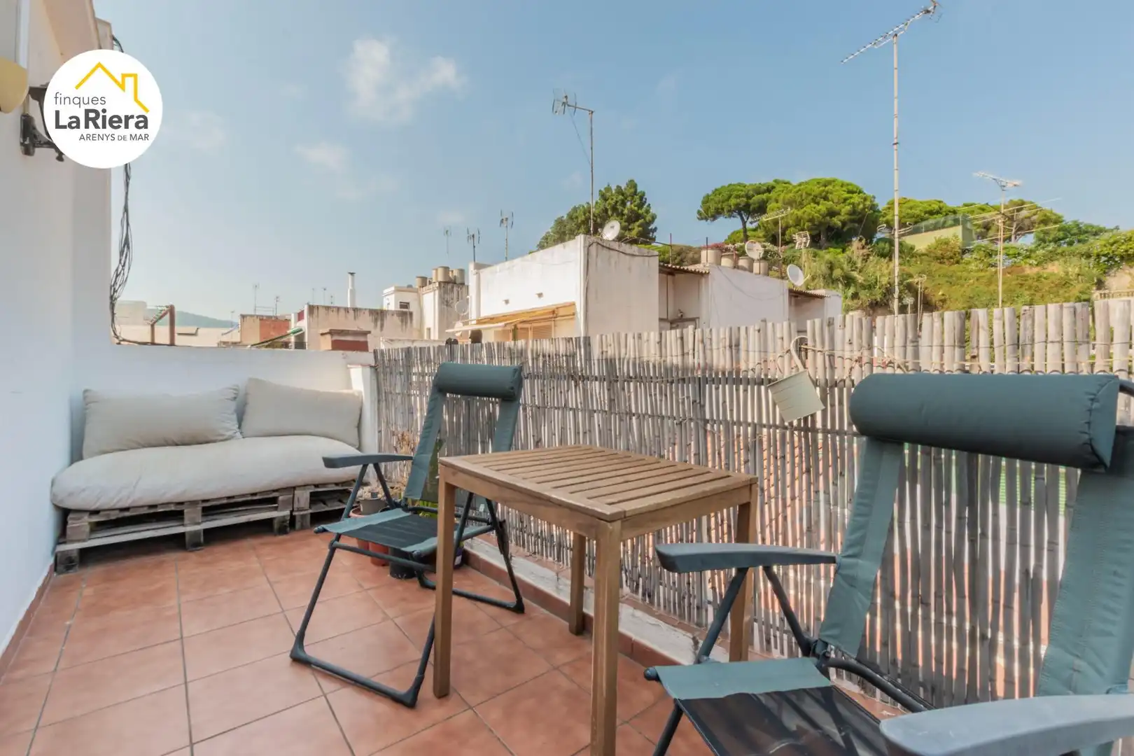 Terraza de Piso en venta en Arenys de Mar con Parquet y Balcón