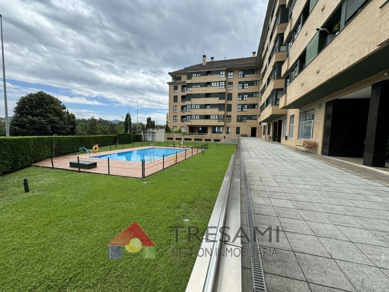 Exterior view of Flat for sale in Gijón   with Heating, Storage room and Swimming Pool