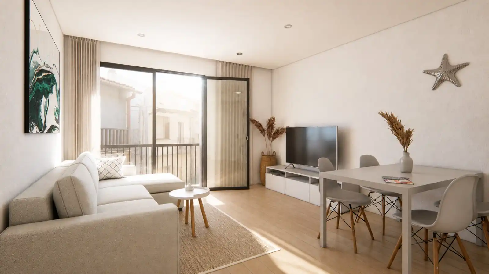 Sala d'estar de Apartament en venda en Palafrugell