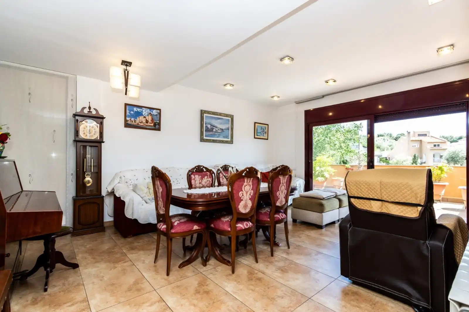 Dining room of Detached homes for sale in Castellar del Vallès  with Heating and Swimming Pool