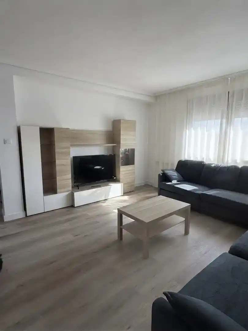 Sala de estar de Piso para compartir en Valladolid con Parquet, Amueblado y Balcón