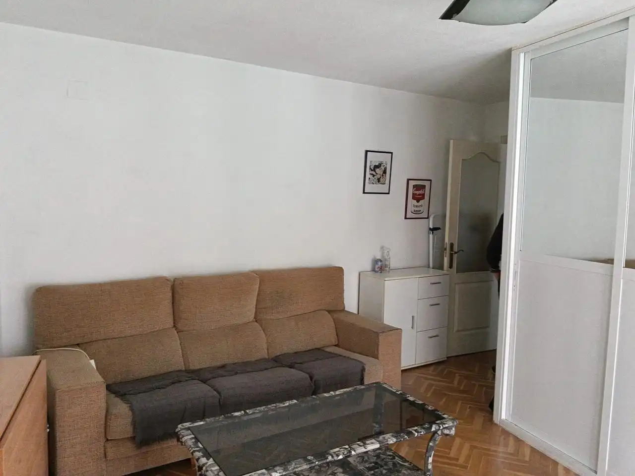 Sala de estar de Estudio en venta en Madrid con Aire acondicionado