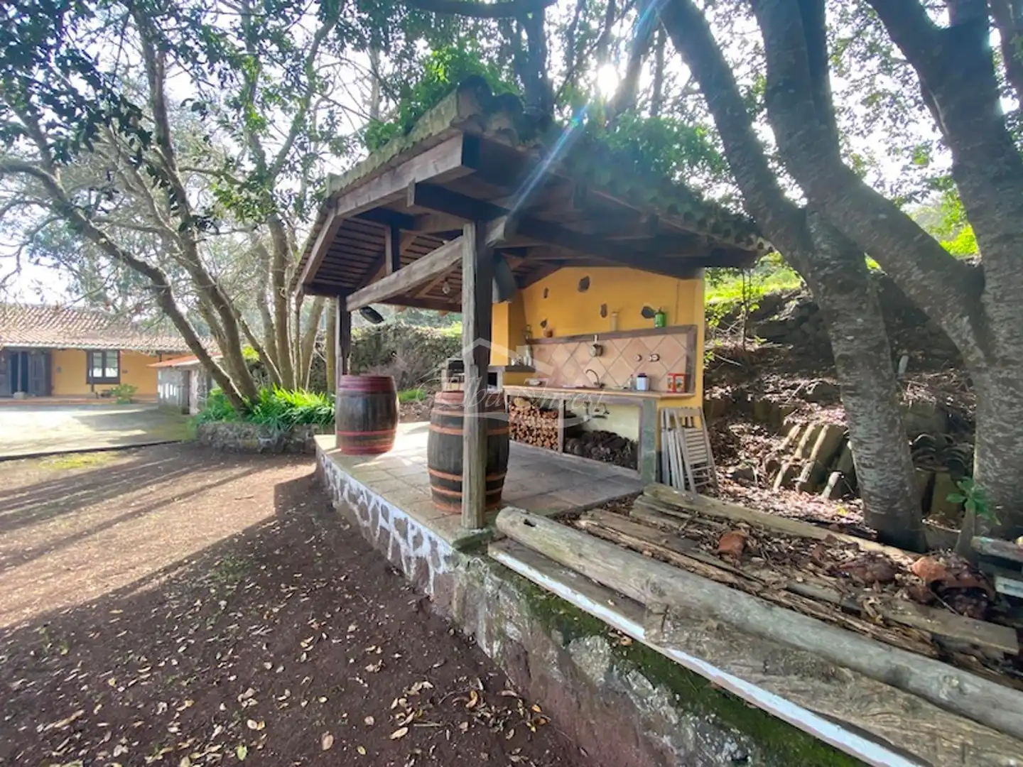 Jardí de Casa o xalet en venda en El Tanque amb Jardí privat, Terrassa i Traster