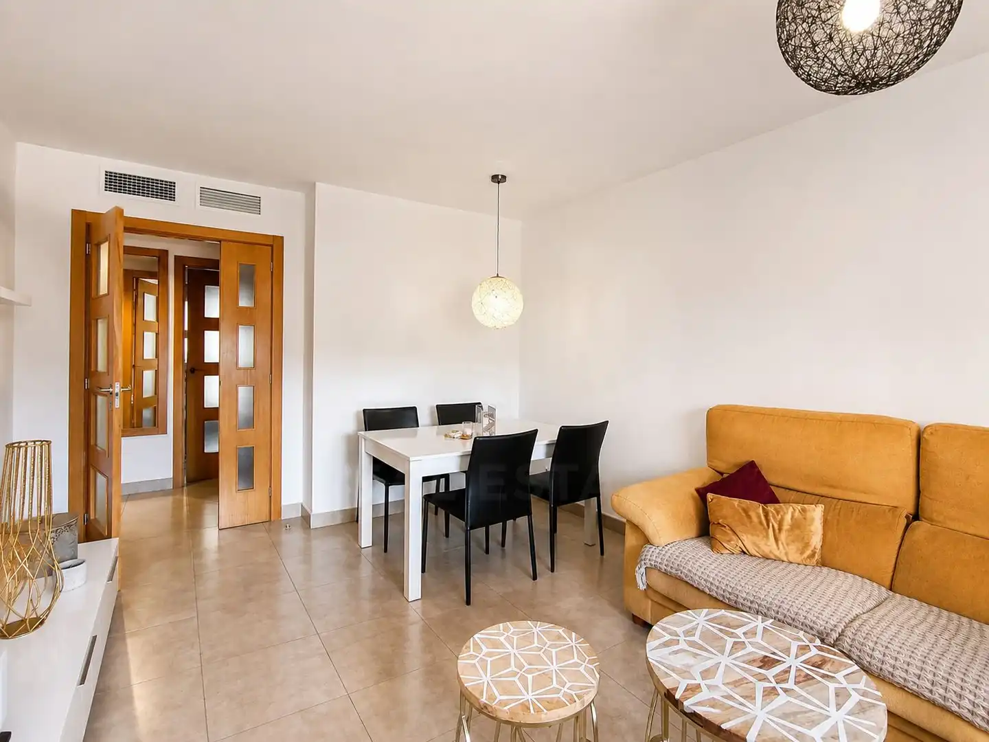 Comedor de Piso de alquiler en Alicante / Alacant con Terraza