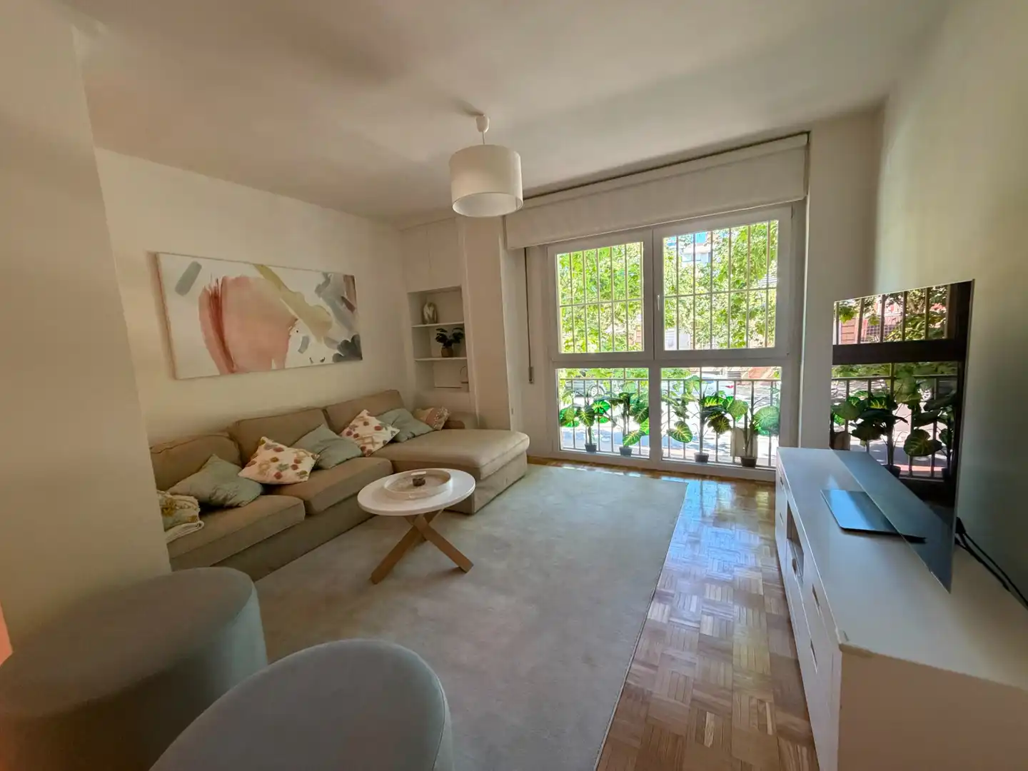Sala de estar de Piso en venta en Madrid con Aire acondicionado, Calefacción y Parquet