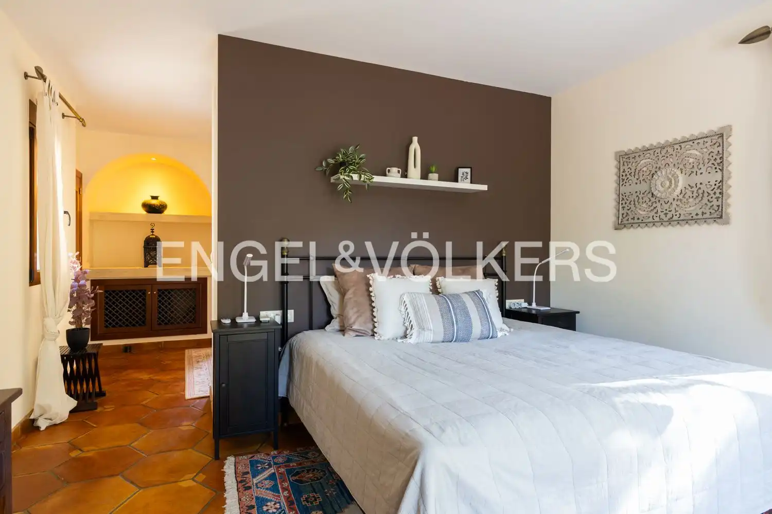 Bedroom of Houses for sale in Pedreguer  with Air Conditioner, Heating and Private garden