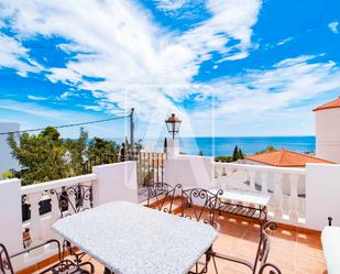 Terrassa de Casa o xalet en venda en Benissa amb Aire condicionat, Terrassa i Piscina