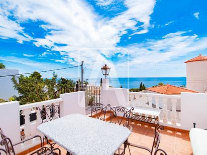 Terrassa de Casa o xalet en venda en Benissa amb Aire condicionat, Calefacció i Jardí privat