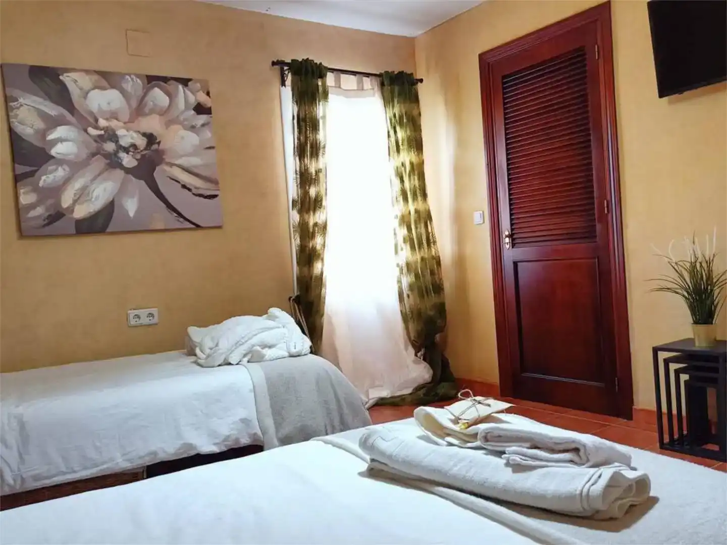 Schlafzimmer von Wohnung zur Miete in Écija mit Klimaanlage und Balkon