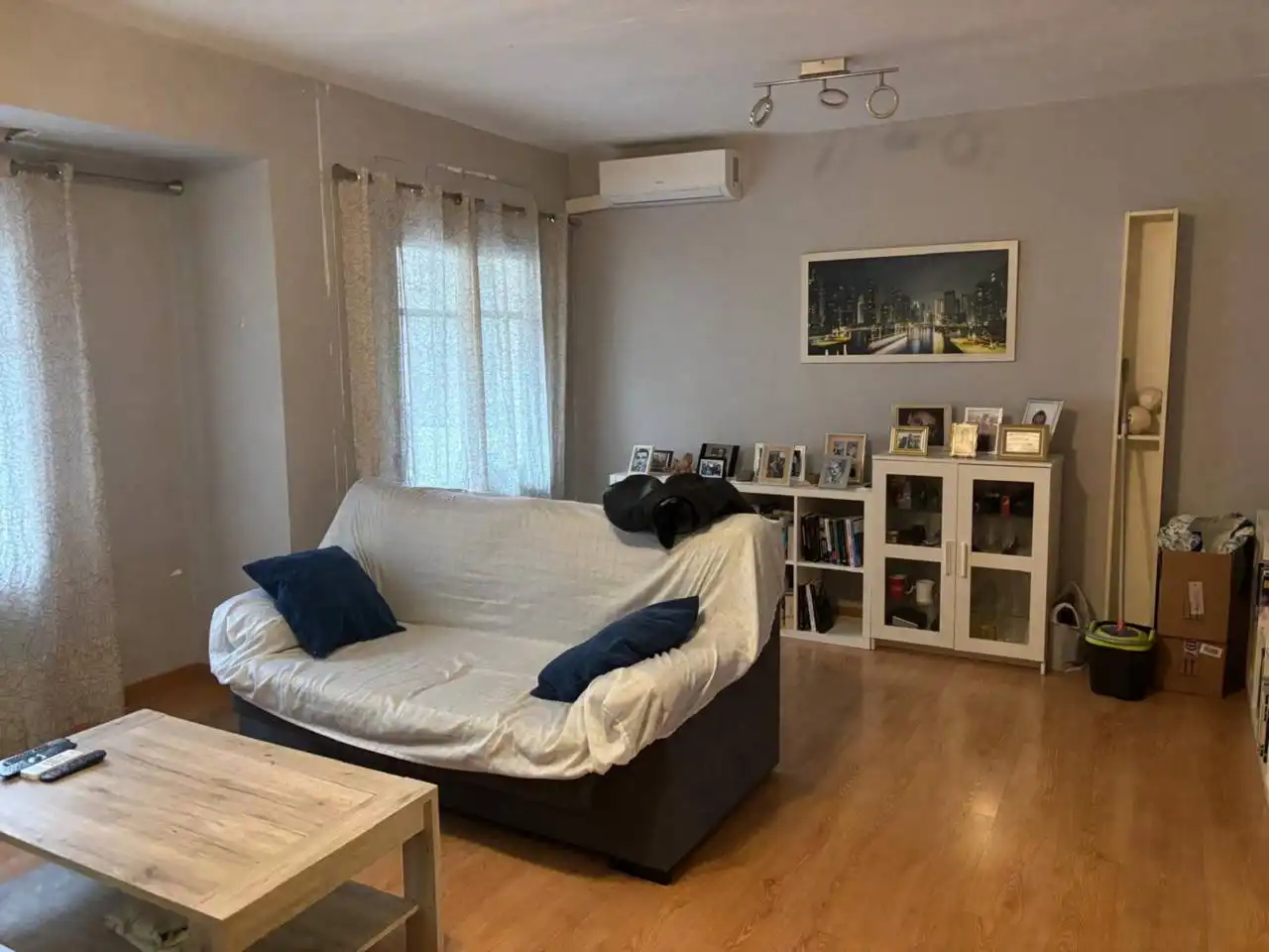 Living room of Flat for sale in Alicante / Alacant  with Furnished