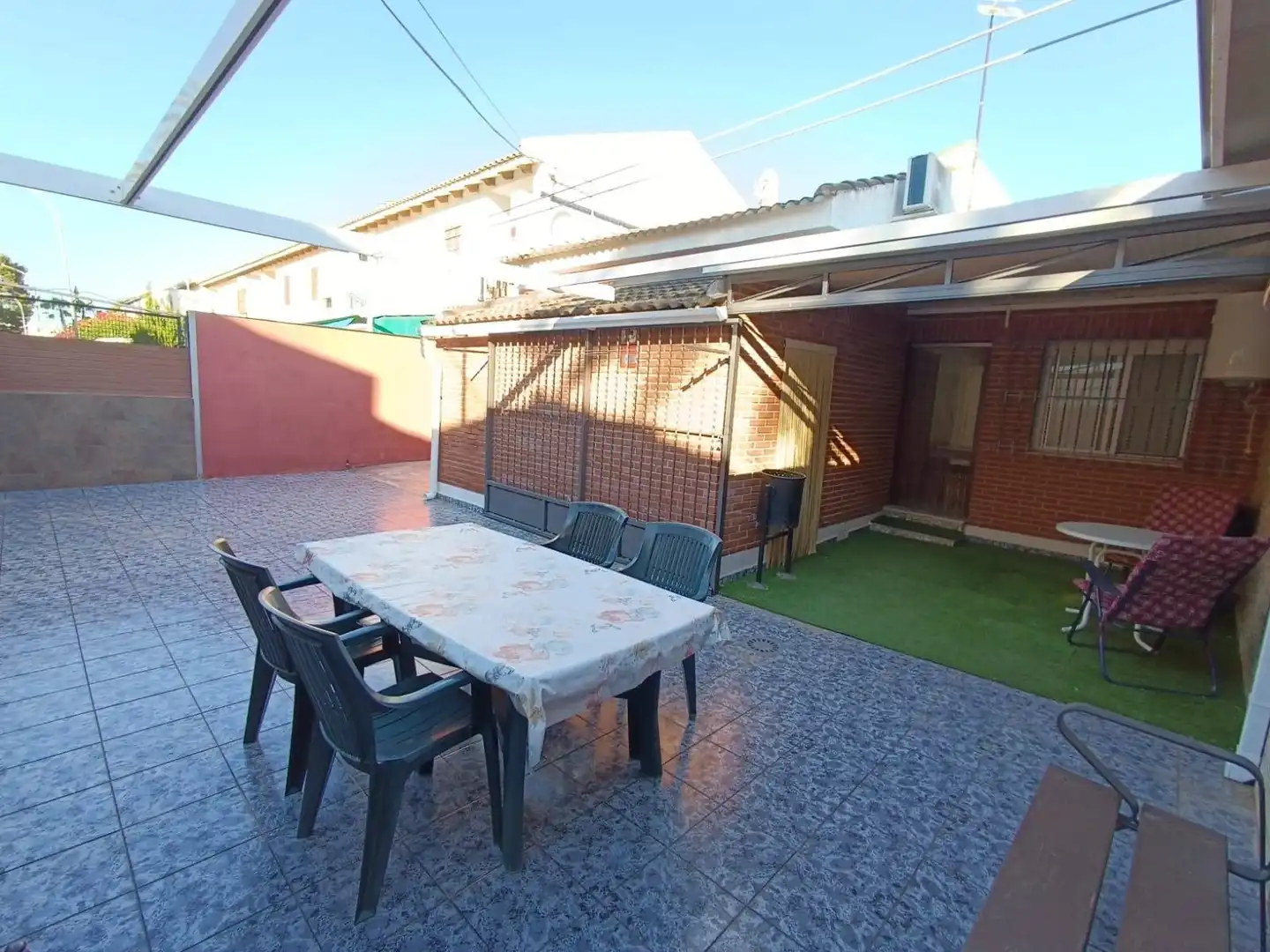 Terraza de Casa adosada en venta en San Pedro del Pinatar con Aire acondicionado, Terraza y Amueblado