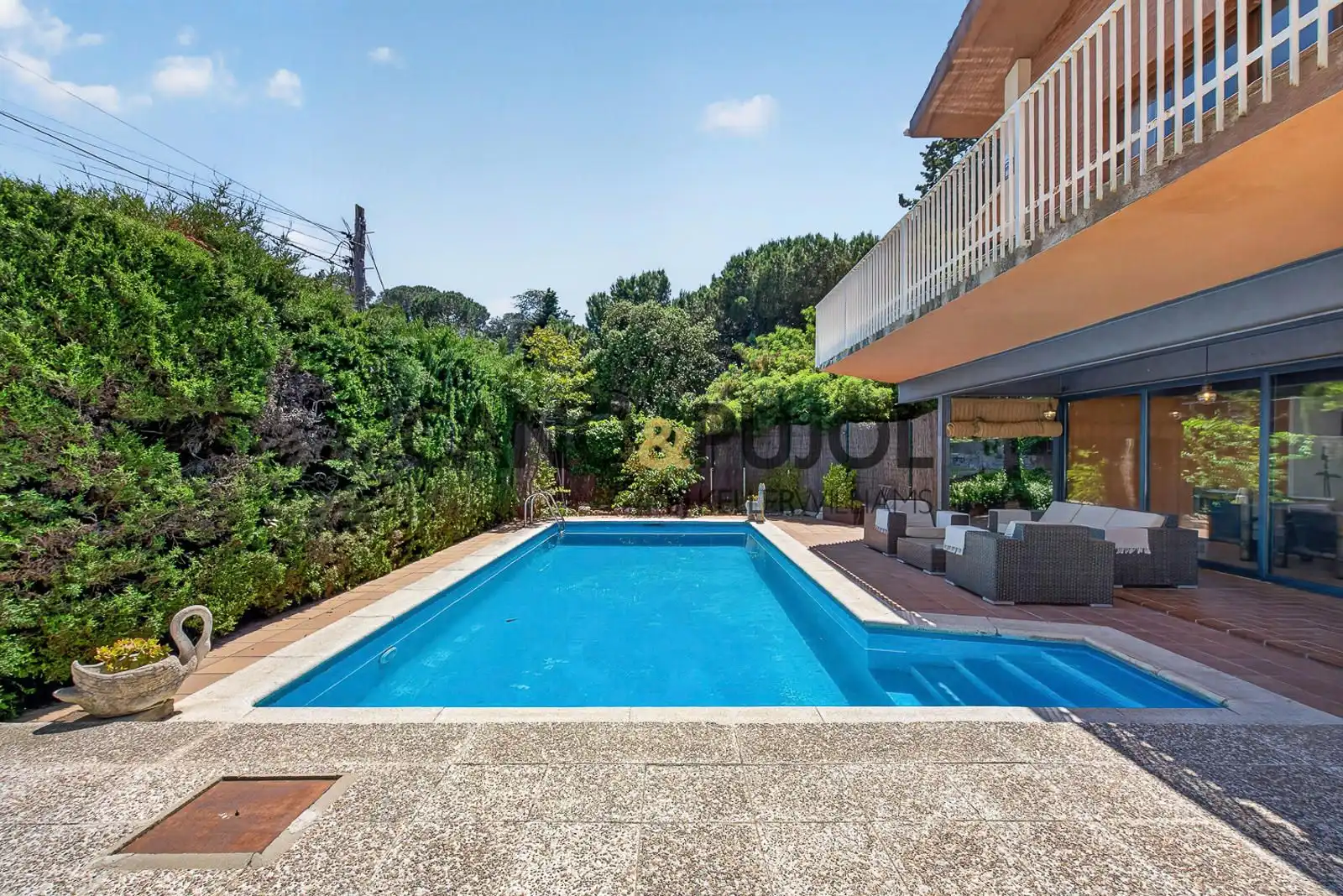 Piscina de Casa o chalet en venta en Caldes de Montbui con Calefacción, Terraza y Trastero