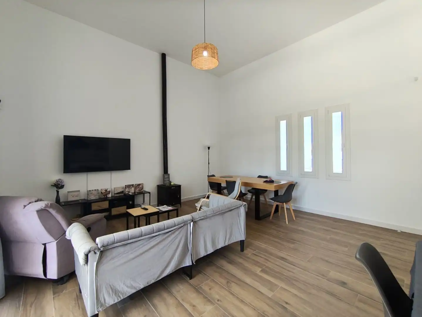Living room of Houses for sale in Aznalcázar  with Air Conditioner, Heating and Private garden