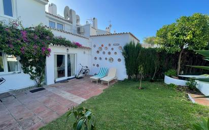 Garden of Single-family semi-detached for sale in Estepona  with Air Conditioner, Private garden and Terrace