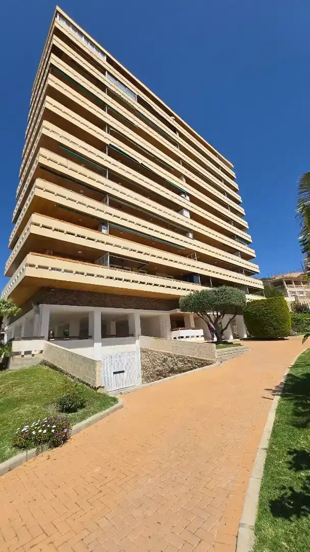 Exterior view of Flat for rent in El Campello  with Air Conditioner, Private garden and Swimming Pool