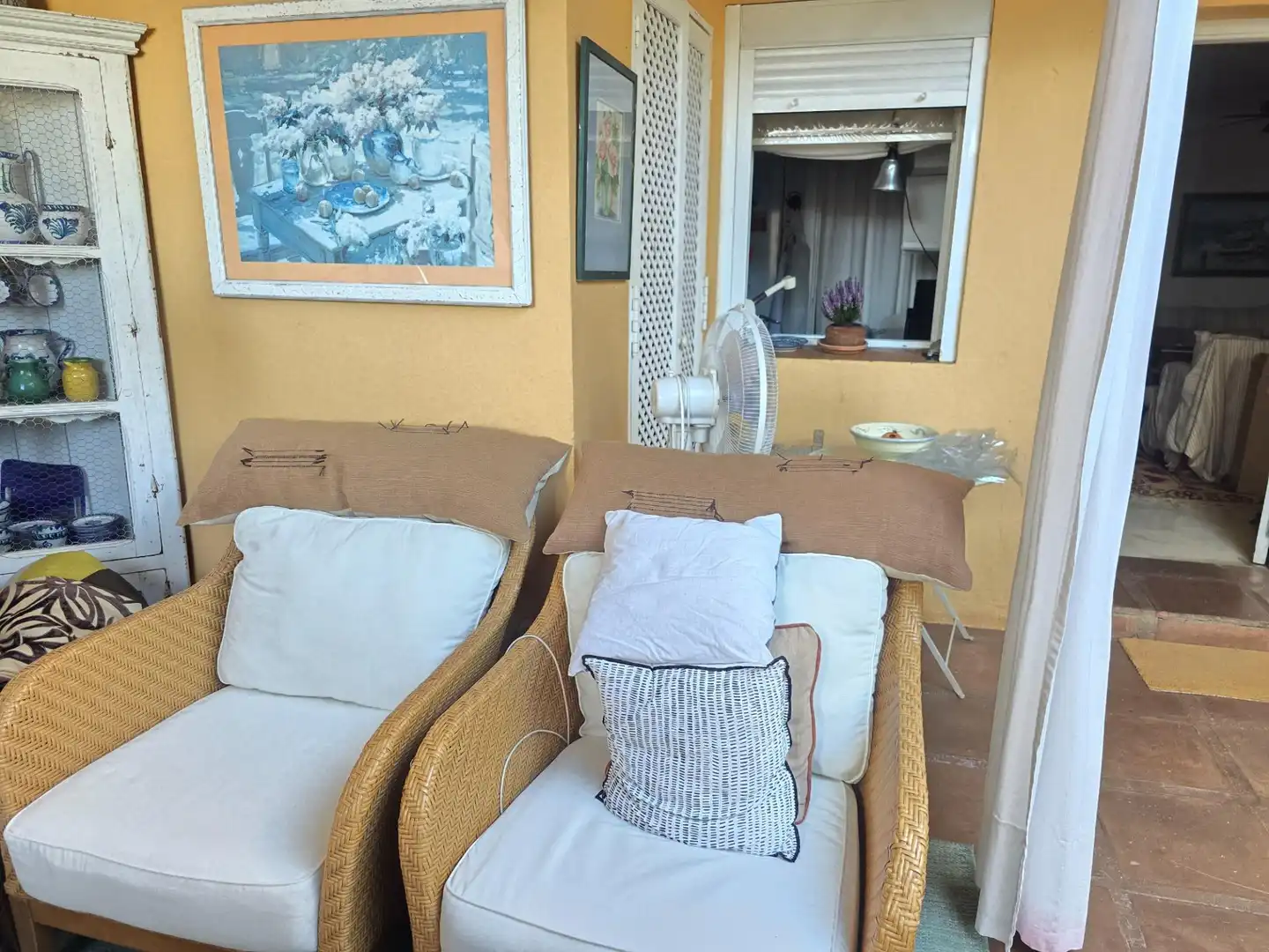Balcony of Detached homes for sale in Marbella  with Air Conditioner, Private garden and Terrace