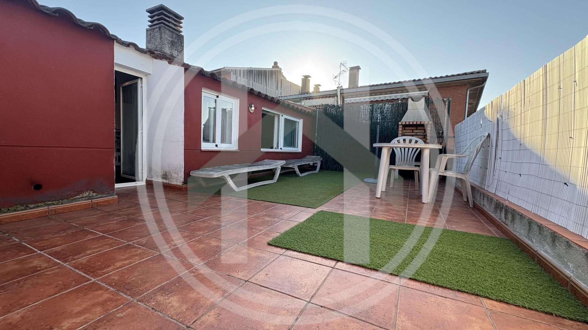 Terrace of Flat for sale in Vilalba Sasserra  with Air Conditioner, Parquet flooring and Terrace
