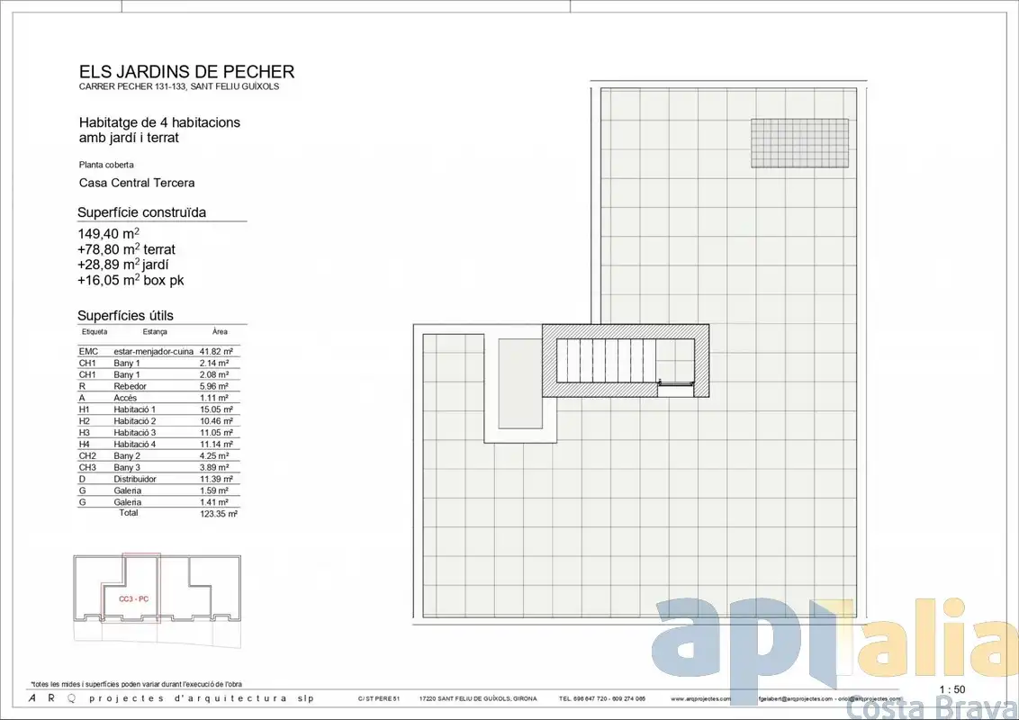 Casa adosada en venta en Sant Feliu de Guíxols con Aire acondicionado, Calefacción y Jardín privado