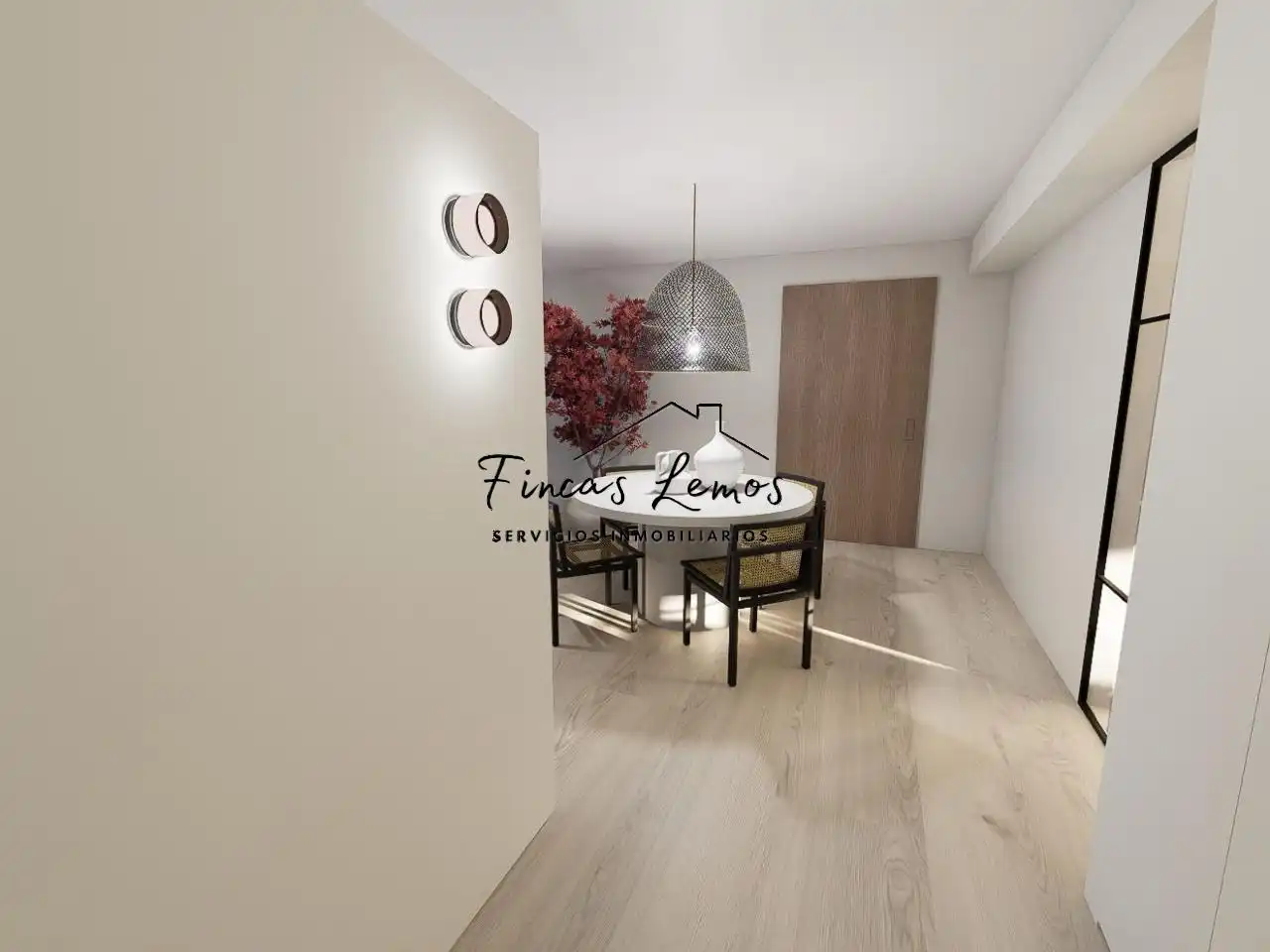 Dining room of Flat for sale in Carballo  with Heating and Furnished
