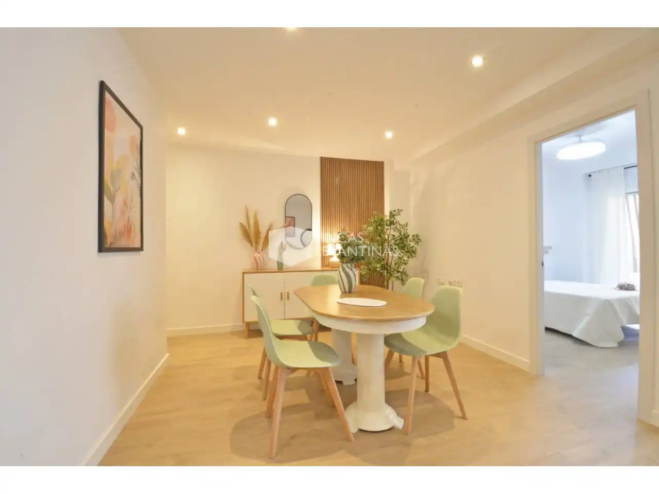 Esszimmer von Wohnung zur Miete in San Vicente del Raspeig / Sant Vicent del Raspeig mit Möbliert und Balkon