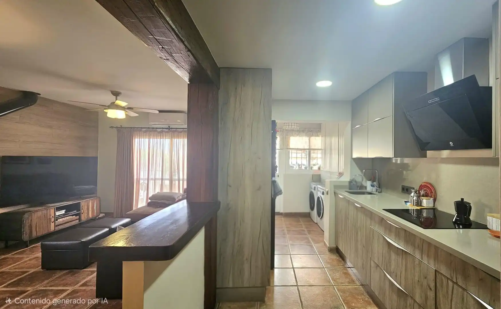 Cocina de Casa adosada en venta en Mijas con Aire acondicionado, Terraza y Trastero