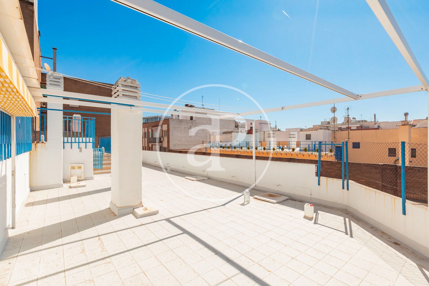 Terrace of Flat for sale in  Madrid Capital  with Air Conditioner, Heating and Community pool