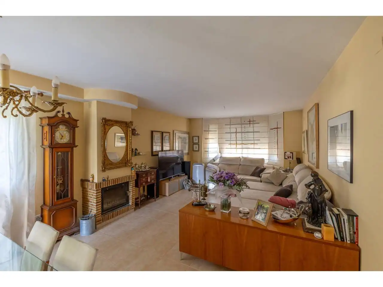 Living room of Houses for sale in Riba-roja de Túria  with Heating, Private garden and Terrace