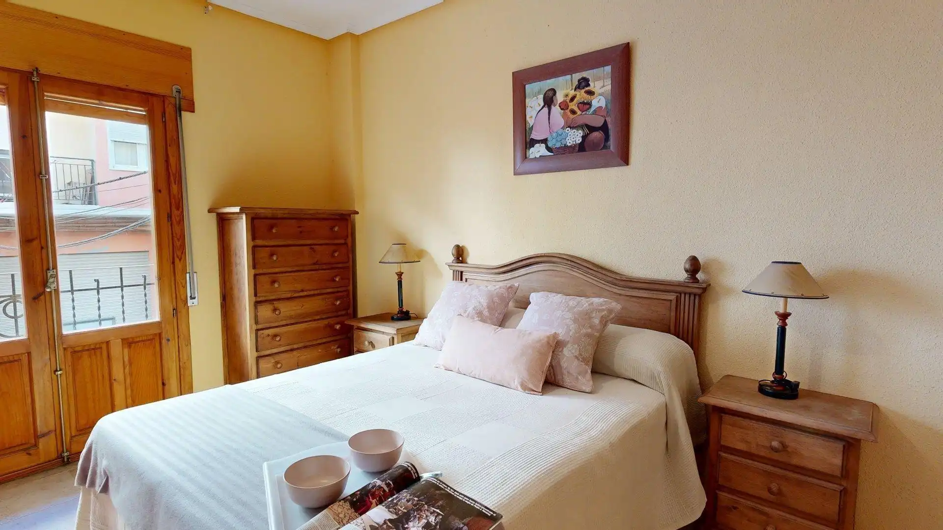 Dormitori de Casa o xalet en venda en Zaragoza amb Calefacció, Terrassa i Moblat
