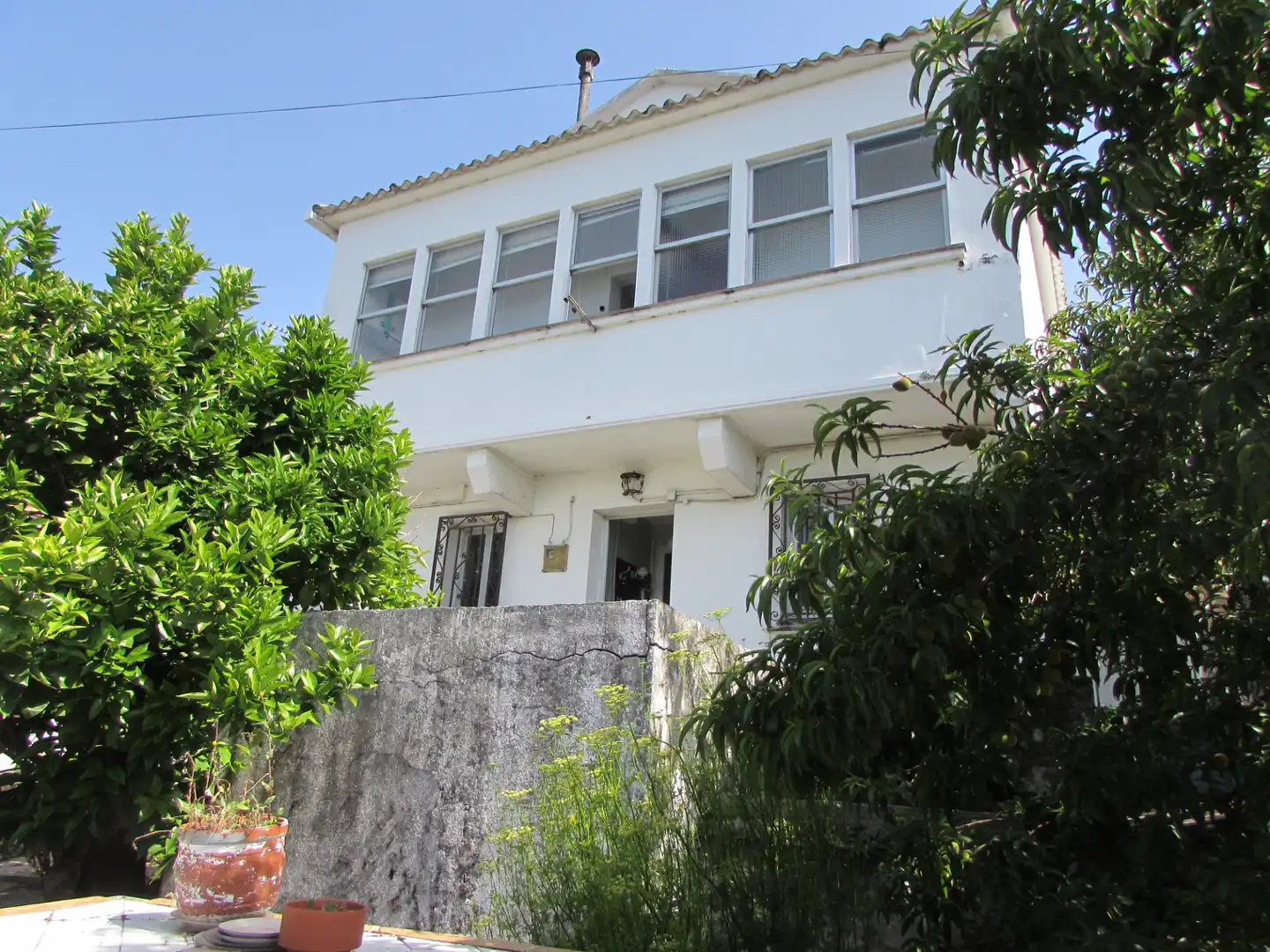 Vista exterior de Casa o xalet en venda en Ferrol amb Calefacció i Jardí privat